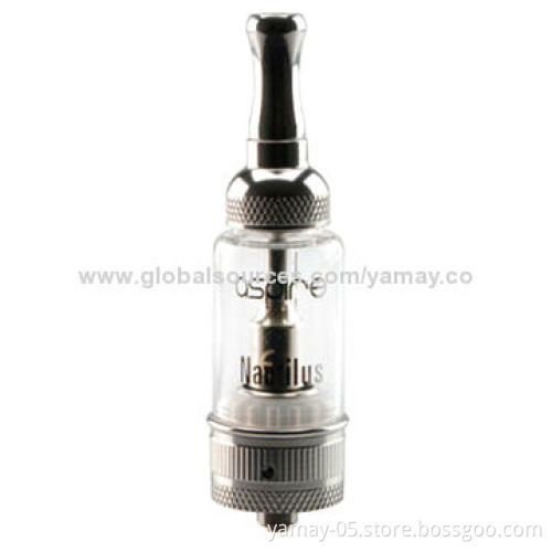 New Electronic Cigarette Airflow Adjustable Aspire Nautilus Atomizer, 5.0mL E-liquid Volume